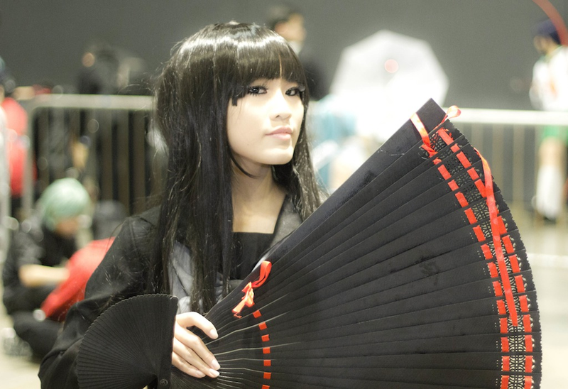 Illustration for article titled The Cosplayers and Booth Companions of the 2011 Asia Game Show